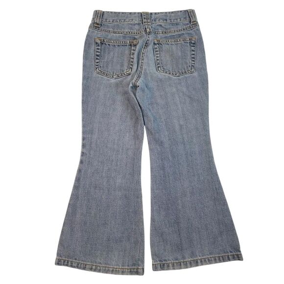 Gymboree Girls 5 Blue Jeans Embroidered Candy Gummy Bear Peppermint‎ Gum Drop - Picture 2 of 5